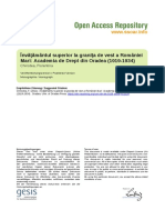 Ssoar-2011-Chirodea-Invatamantul Superior La Granita de PDF