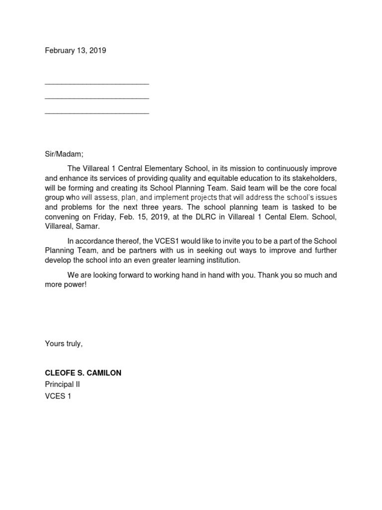 SPT Letter | PDF | Career & Growth