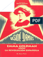 Porter, David (Ed.) - Visión en Llamas. Emma Goldman Sobre La Revolución Española (Anarquismo en PDF)