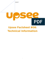 Upsee Factsheet 08 - Product Sizing