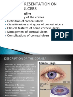 Clinical Presentation on Corneal Ulcers Power Point