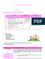 De Planificación Anual para 4 Años