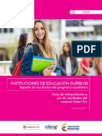 Guia Interpretacion Resultados Saber Pro - Programa - 2017 PDF