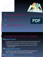 Contents:: Designing Control System. Types of Control Techniques of Control