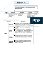 1º Sesiones de Matematicas