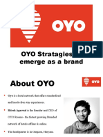 OYO Strategies To Emerge As A Brand