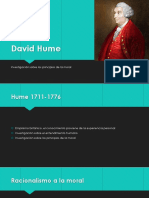 Explicaacion sobre el pesamiento de David Hume