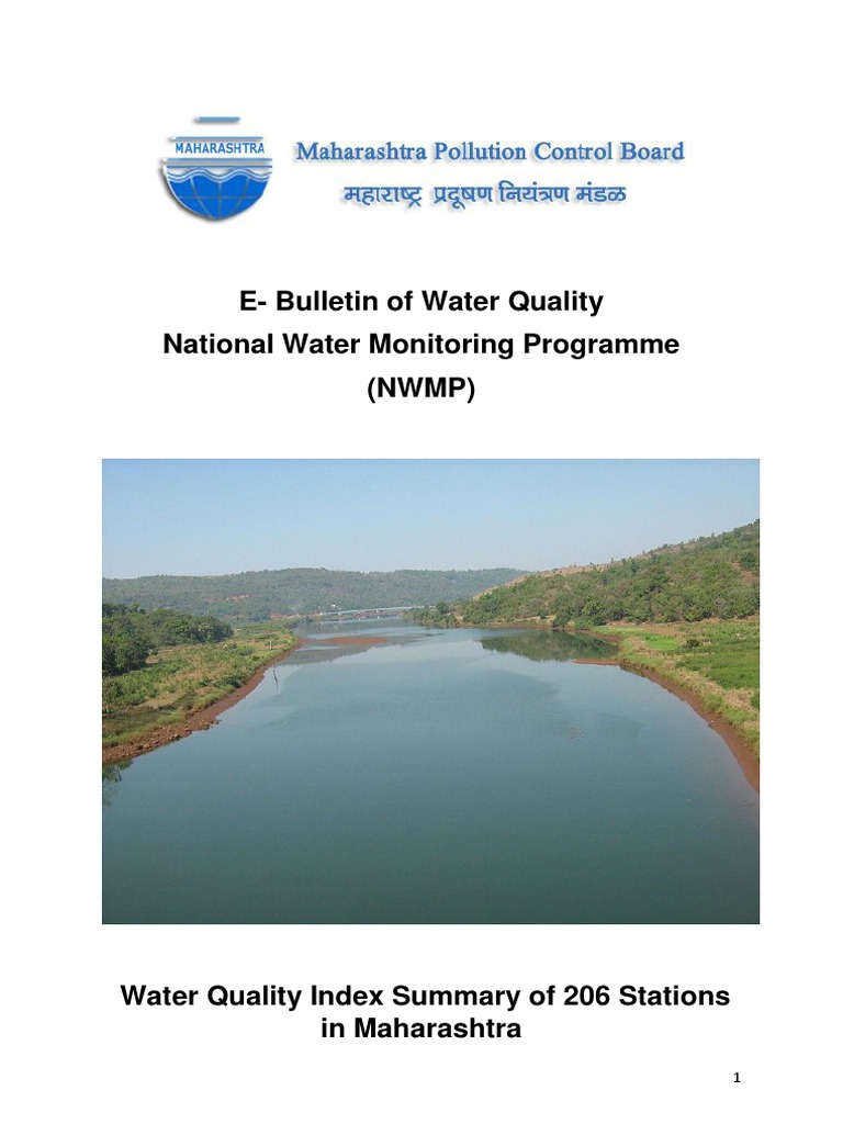 EBulletin of Water Quality National Water Monitoring Programme (NWMP