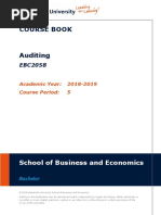 Course Book 2018-2019