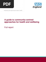 A Guide to Community-centred Approaches for Health and Wellbeing Full Report