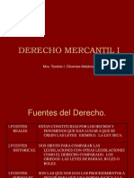 Pres Derecho Mercantil I