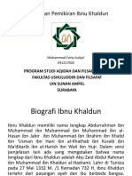 Biography Ibnu Khaldun