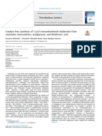 Catalyst-free synthesis of tetrasubstituted imidazoles