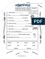 Adjetivos y grados comparativos