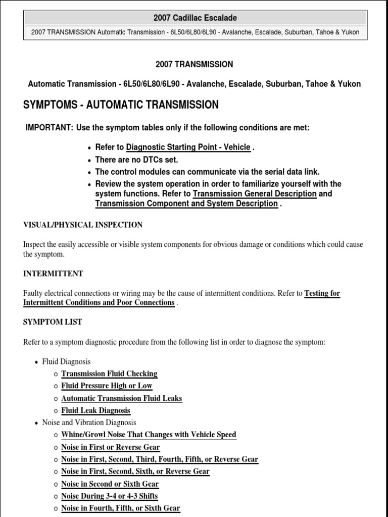 Auto Transmission Service PDF | PDF | Manual Transmission ...