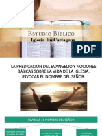 Estudio Biblico, Invocar El Nombre Del Señor