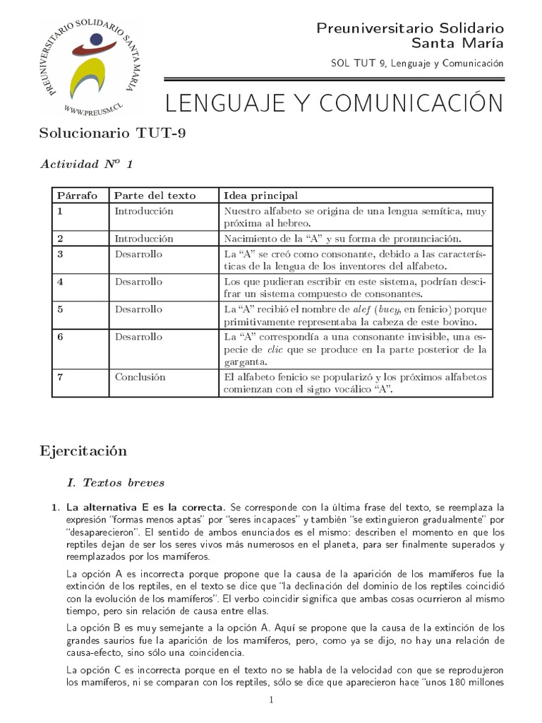 Sol Tut-9 PDF | PDF | Lingüística | Idiomas