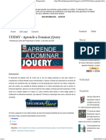 UDEMY - Aprende A Dominar Jquery Libros Del Programador PDF