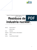 Residuos Industria Nuclear