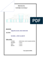 PROYECTO (Centro Cultural)