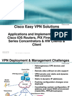 Cisco Easy VPN Solutions