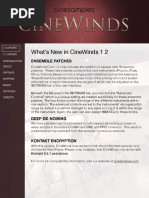 Cinewinds - User Manual