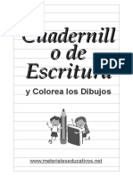 Cuadernillo de Escritura-me