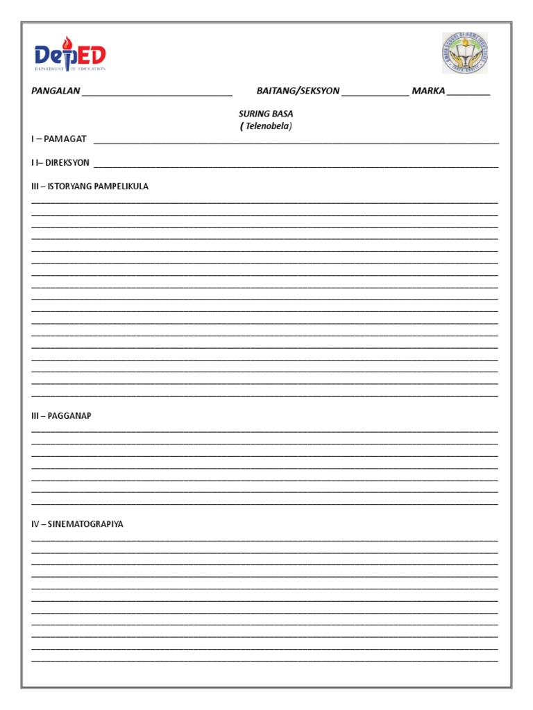 Suring Pelikula - Telenobela | PDF