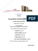 Les Poèmes d’André Bretron