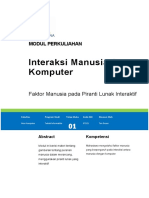 Interaksi Manusia Komputer TI PDF