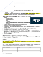 LINEAMIENTOS DE EVALUACION