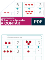 Fichas para Aprender A Contar en Preescolar