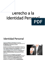 Derecho de Identidad