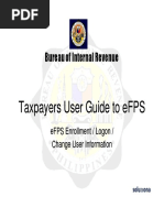 BIR Job Aid TP Guide - Enrollment, Login, Change User Info