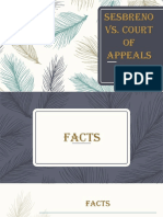 Sesbreno vs. Court of Appeals