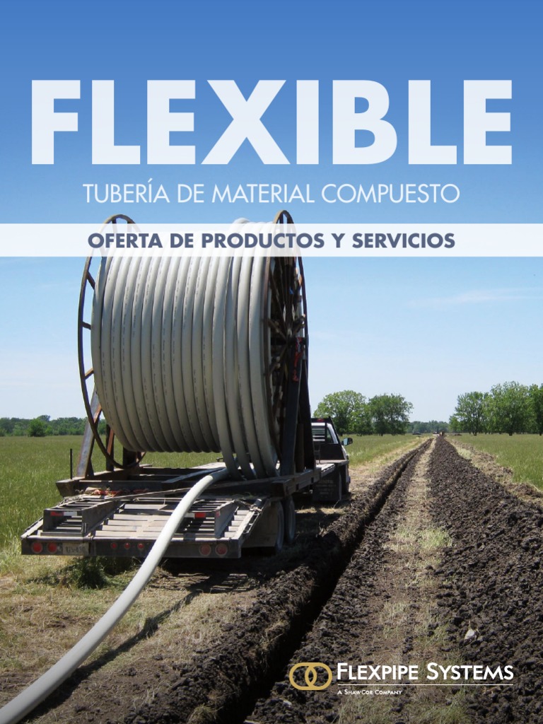 Flexpipe Systems Brochure Spanish PDF Material compuesto Tubería