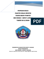 TAHUN 2019/2020: Program Kerja Praktik Kerja Industri Teknik Mesin Otomotif SMK Negeri 1 Empat Lawang