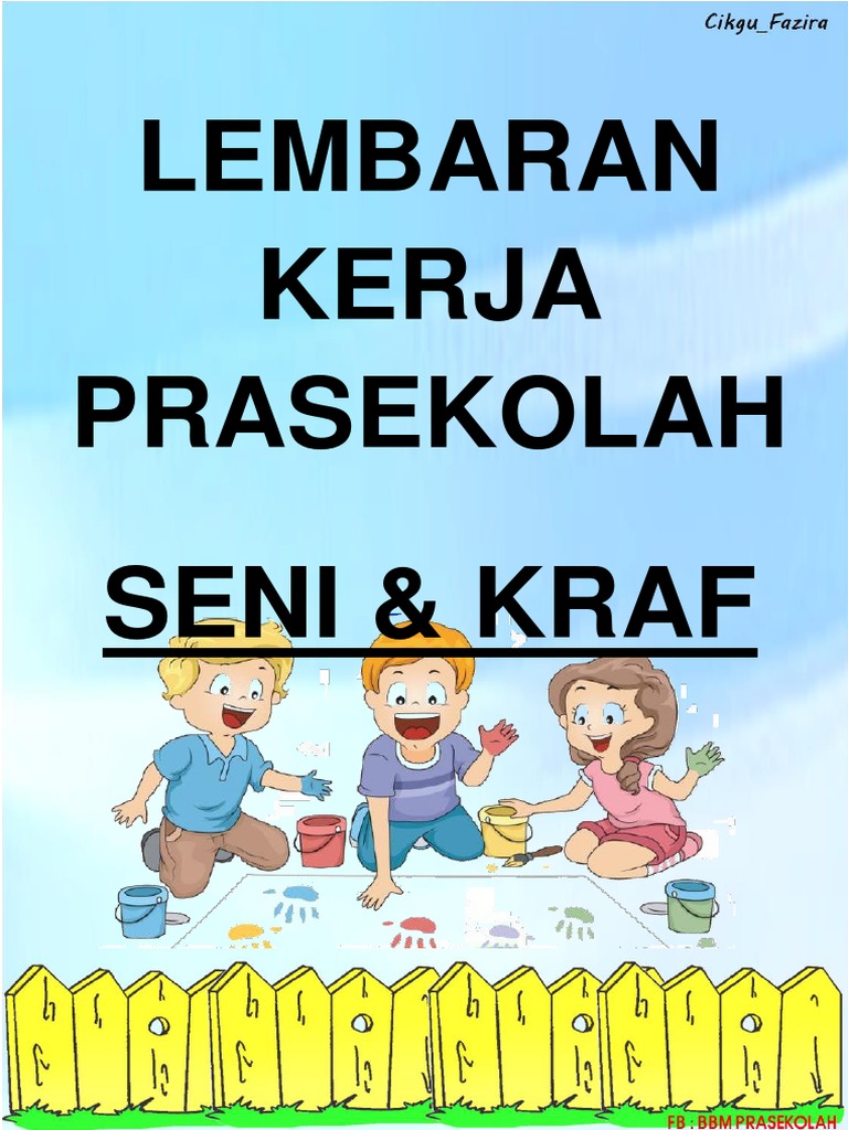 Lembaran Kerja Seni dan Kraf Prasekolah | PDF