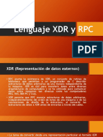 Lenguaje XDR y RPC