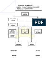 Struktur Organisasi SP PT BSF