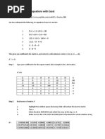 MatrixSolver for Excel