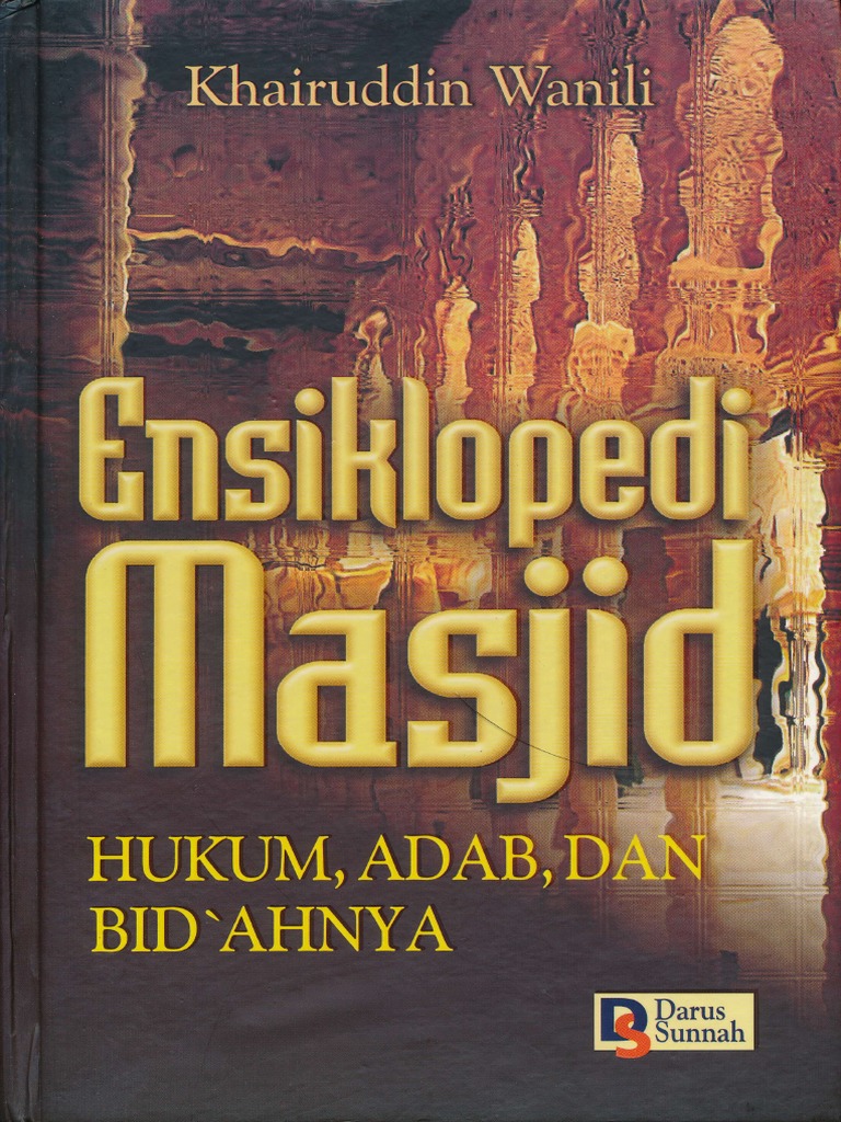 Ensiklopedi Masjid Adab Hukum Bidah Pdf