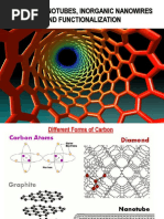 Carbon Nanotubes, Inorganic Nanowires and Functionalization