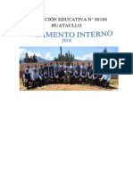 Reglamento Interno 2018 Huataullo