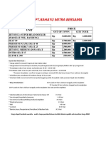 Price List RMB PDF