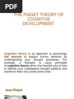 The Piaget Theory of Cognitive Development