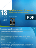 Modul 13 Perekonomian Indonesia Dalam Globalisasi