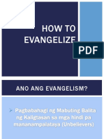 How To Evangelize