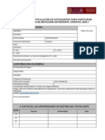 Formulario Pme Criscos 2020 