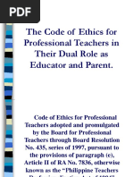 Code Of Ethics Pdf Teachers Punishments